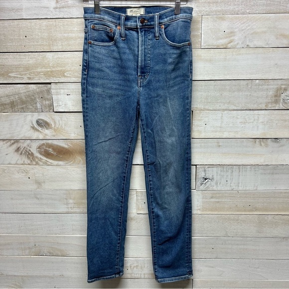Madewell Denim - Madewell Jeans Womens 26 Blue The Perfect Vintage High Rise Tapered Slim